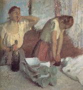 Edgar Degas Ironing clothes works USA oil painting artist